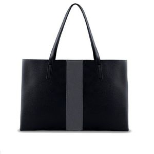 Vince Camuto Luck Tote Black and Gray